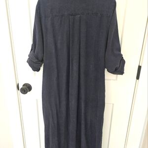 Navy Blue button down Dress